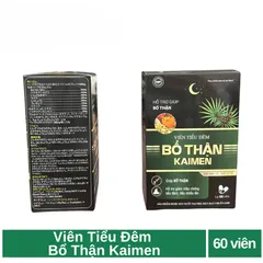 Viên Tiểu Đêm Bổ Thận Kaimen giảm biểu hiện tiểu đêm, tiểu nhiều lần (hộp 1 lọ 60 viên)