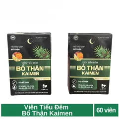Viên Tiểu Đêm Bổ Thận Kaimen giảm biểu hiện tiểu đêm, tiểu nhiều lần (hộp 1 lọ 60 viên)