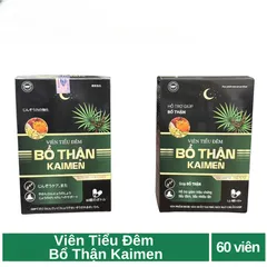 Viên Tiểu Đêm Bổ Thận Kaimen giảm biểu hiện tiểu đêm, tiểu nhiều lần (hộp 1 lọ 60 viên)