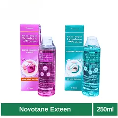 Novotane Exteen / Novotane Exteen Gentle Cleansing & Boost rửa trôi bụi bẩn, phòng các bệnh về mắt (hộp 250ml)