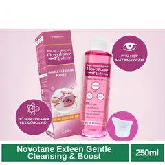 Novotane Exteen / Novotane Exteen Gentle Cleansing & Boost rửa trôi bụi bẩn, phòng các bệnh về mắt (hộp 250ml)
