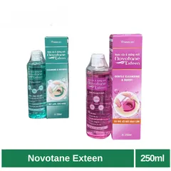 Novotane Exteen / Novotane Exteen Gentle Cleansing & Boost rửa trôi bụi bẩn, phòng các bệnh về mắt (hộp 250ml)