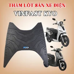 Thảm lót sàn xe điện Vinnfast Kyo ( Cao su dày dặn dẻo dai ,hàng chuẩn xe Kyo)