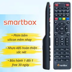 Remote Điều Khiển Đa Năng Cho VNPT Smartbox / MyTV / FPT Play Box - tặng kèm pin (Hàng Cao Cấp – Phím Mềm – Tín Hiệu Chuẩn)