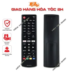 REMOTE TIVI LG THAY THẾ ĐA DÒNG – GỌN NHẸ, THAO TÁC NHANH