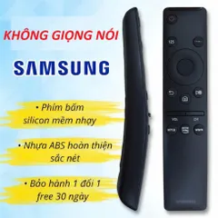 REMOTE SAMSUNG SMART TV 4K – LƯNG CONG CAO CẤP, PHÍM BẤM ÊM, PHẢN HỒI NHANH