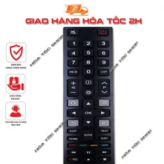 REMOTE TIVI TCL DẠNG DÀI THAY THẾ – PHÍM MỀM NHẠY, CÓ PHÍM NETFLIX, DÙNG BỀN