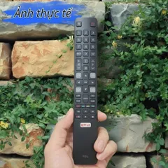 Điều Khiển Tivi TCL Smart TV Chính Hãng Thay Thế – Remote TCL Phổ Thông Có Nút Netflix, Phạm Vi 8M