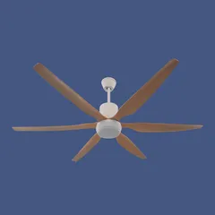 Quạt trần đèn cao cấp Klasse 58KSA 902WY 6 cánh Hàng Đức