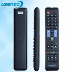 Remote ASANZO Smart TV Dạng Dài Mẫu 1 – Điều Khiển Tivi Thay Thế, Phím Bấm Êm, Sử Dụng Đơn Giản