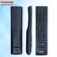 Điều Khiển Tivi Toshiba CT-8068 Thay Thế – Remote Đen Nhỏ Gọn, Nút Bấm Êm Và Nhạy