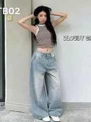 Quần jean dài - Quần jean/denim ống rộng 34cm nhiều kiểu wash, rách phong cách retro,hàn quốc,cá tính,năng động đi chơi