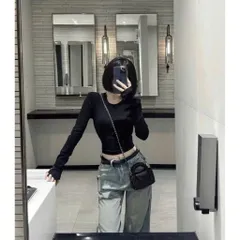 Quần jean dài - Quần jean / denim ống rộng dài 97cm wash bụi thêu chữ X phong cách retro, hàn quốc, cá tính, năng động
