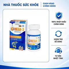 (Hàng chính hãng - Đủ VAT) Viên uống dầu cá Omega-3 Kingphar