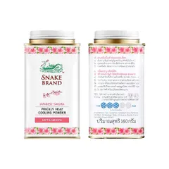 Phấn Lạnh Thái Lan Khử Mùi, Giảm Mồ Hôi Snake Brand Prickly Heat 140gr