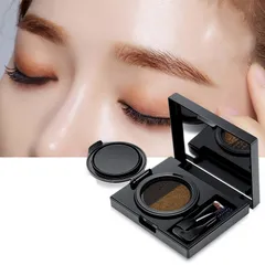 Cushion kẻ mày 2 màu Gecomo Double Color chống thấm nước thời trang 6g
