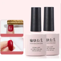Sơn dưỡng móng tay Base top hoa hồng Soak-Off Polish chính hãng - gel liên kết, top phủ bóng, cứng móng chuyên dụng 10ml