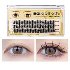 Lông mi giả Eyelash mi giả loại chữ A màu đen tự nhiên Size 10/11/12mm