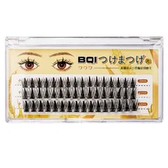 Lông mi giả Eyelash mi giả loại chữ A màu đen tự nhiên Size 10/11/12mm
