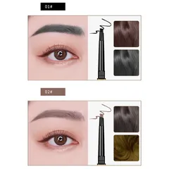 Chì kẻ mày 2 đầu phẩy sợi lâu trôi Gold Eyebrow Pencil 0.1g