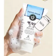 Sữa rửa mặt trắng da tạo bọt Scentio Milk Plus Whitening Facial Foam Thái Lan 100ml