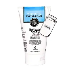 Sữa rửa mặt trắng da tạo bọt Scentio Milk Plus Whitening Facial Foam Thái Lan 100ml