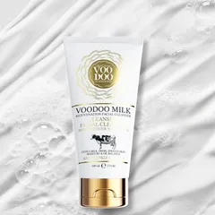 Sữa rửa mặt trắng da tẩy trang 2in1 VooDoo Premium Milk Cleansing Makeup Removers Thái Lan 100ml