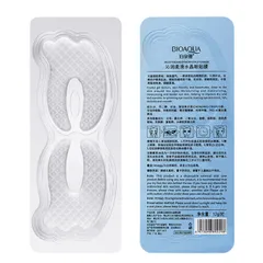 Combo 10 Miếng mặt nạ mắt Bioaqua Smooth Crystal Eye Mask nâng cơ chăm sóc vùng mắt giảm thâm 12g