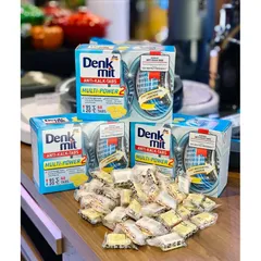 Viên tẩy lồng máy giặt Denkmit Anti Kalk Tabs của Đức hộp 60 viên