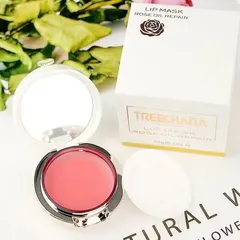 Mặt nạ dưỡng ẩm làm hồng môi Treechada Lip Mask Rose Oil Repair Thái Lan 13g