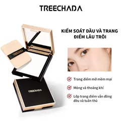 Phấn phủ nén kiềm dầu Treechada Thái Lan 10g siêu mịn mỏng nhẹ, che phủ cao