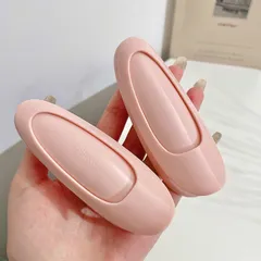 Combo 2 kẹp phồng tóc mái lô uốn chân tóc búi tạo kiểu bằng nhựa phong cách Hàn Quốc