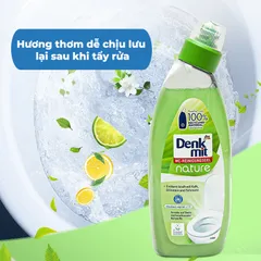 Nước tẩy rửa nhà tắm, nhà vệ sinh hương hoa tự nhiên Denkmit WC-Reiniger Nature Đức 750 ml