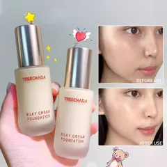Kem Nền Treechada Silky Cream Che Khuyết Điểm Tự Nhiên Trong Suốt Dưỡng Ẩm Làm Sáng Màu Da Thái Lan 30ml