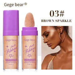Phấn bắt sáng tạo khối trang điểm tự nhiên Gege Bear Flash Ribbon 9g - Màu 03