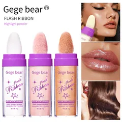 Phấn bắt sáng tạo khối trang điểm tự nhiên Gege Bear Flash Ribbon 9g - Màu 03