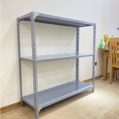 (Thanh lý) Kệ sắt đa năng V lỗ 3 , dài 1m2 x rộng 40cm x cao 1.2m. Lắp ghép đa năng - Hàng đã sử dụng