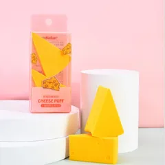 Bông phấn trang điểm hình tam giác