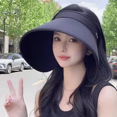 Mũ Chống Nắng Vành Siêu Rộng Che Kín 99% Tránh Tia UV, Vành Rộng Che Phủ Đến Cổ Chống Nắng An Toàn