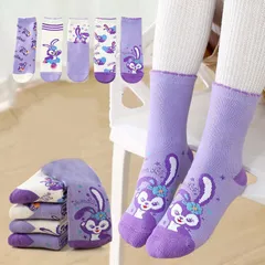 Set 5 đôi tất cotton cho bé SOLO dễ thương cho bé trai từ 2-13 tuổi
