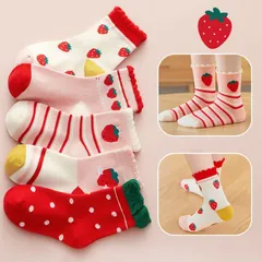 Set 5 đôi tất cotton cho bé SOLO dễ thương cho bé trai từ 2-13 tuổi