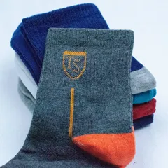 Combo 5 đôi Tất nam TS cổ trung khử mùi hôi hàng xuất nhật cao cấp