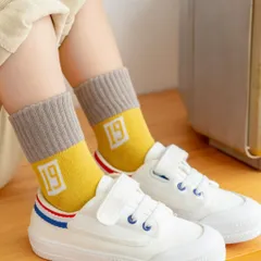Sét 5 đôi tất trẻ em dạng lưới cho bé gái bé trai hàn quốc dày dặn giữ ấm chân mùa thu đông