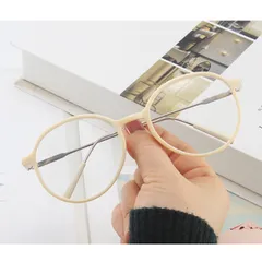 Gọng kính cận nữ thiết kế dáng tròn với chất liệu kim loại - MS47