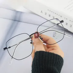 Gọng kính kim loại nam nữ mắt oval thanh mảnh nhẹ nhàng màu sắc thời trang - MS56