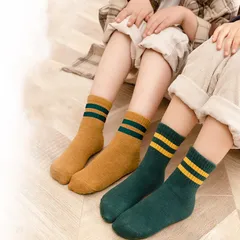 Set 5 đôi tất trẻ em cotton kẻ sọc bé trai, gái sợi bông mềm mại thoáng khí khử mùi
