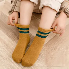 Set 5 đôi tất trẻ em cotton kẻ sọc bé trai, gái sợi bông mềm mại thoáng khí khử mùi