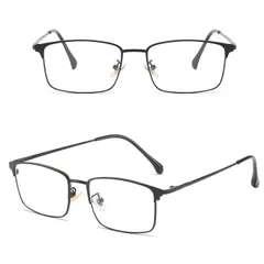 Gọng kính nam nữ vuông thép, thanh mảnh nhiều màu độc đáo - MS55
