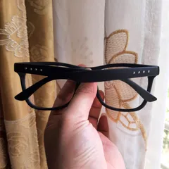 Kính thay mắt cận thời trang mắt vuông gọng nhựa dẻo - MS51