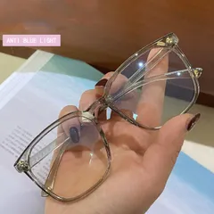 Gọng kính mắt nam nữ dáng vuông chất liệu nhựa dẻo - MS48